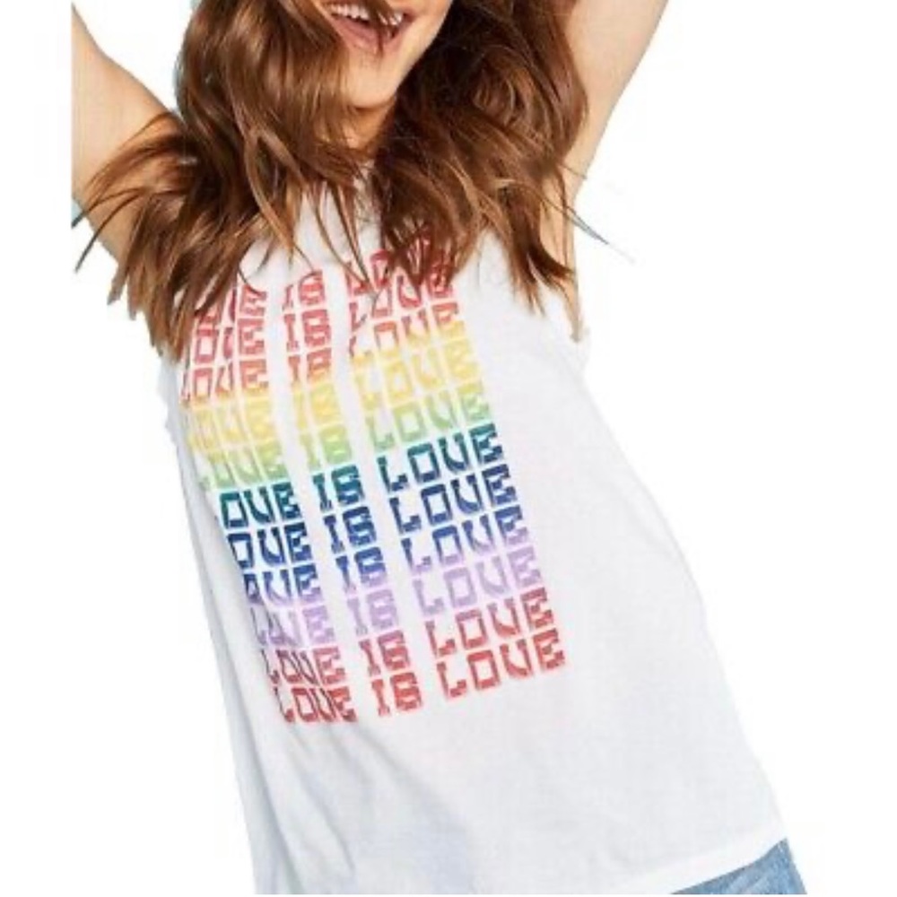 NWT Project Social T Pride Love is Love Tank